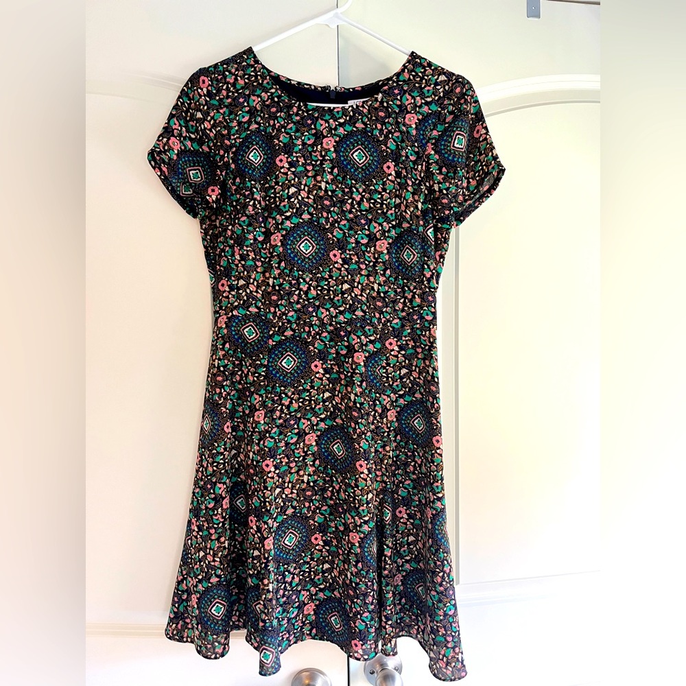 Jcrew pattern dress